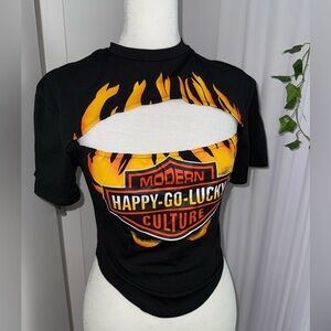 Brand new split top shirt